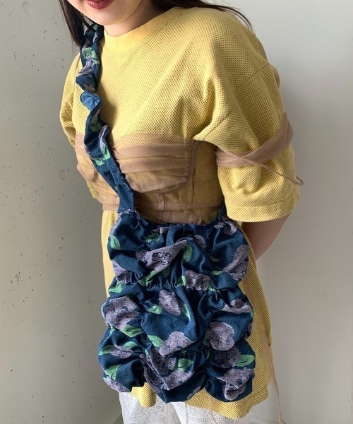 Casselini / Gathered Shoulder Bag