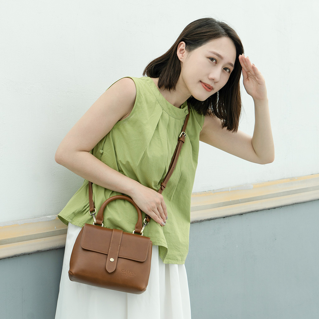 摩登淑女OL真皮包-兩色(234019)