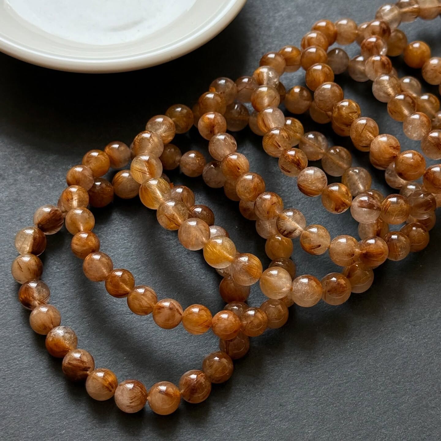 [原石] 銅鈦晶 水晶手串