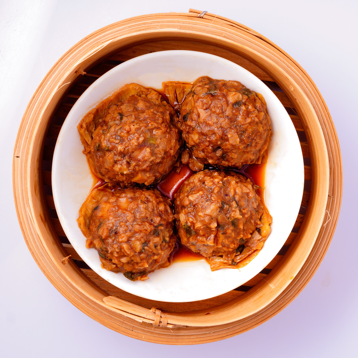 純素山竹牛肉球三粒（即叮即食）｜素食教煮