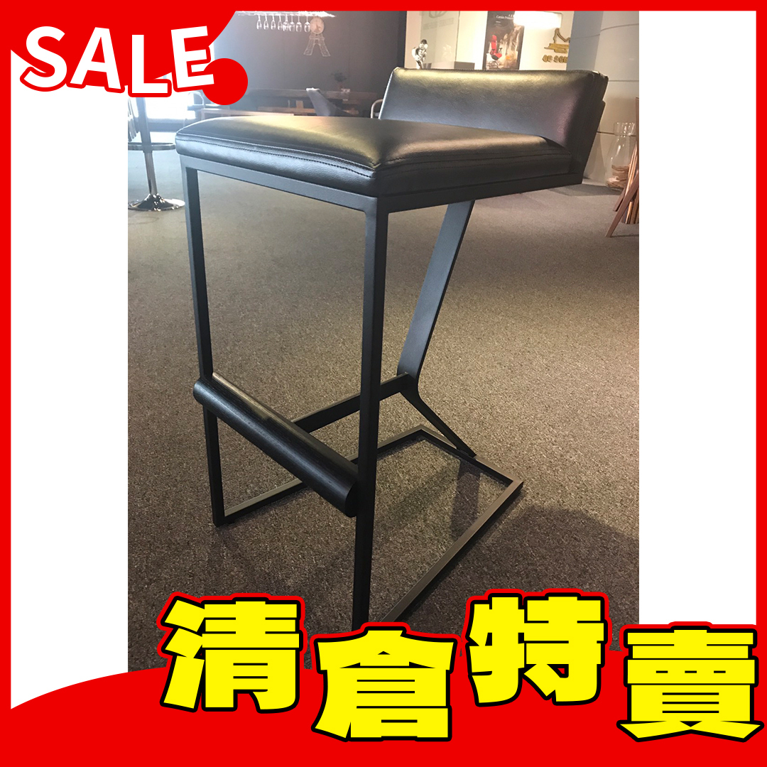 王菲吧台椅/黑砂