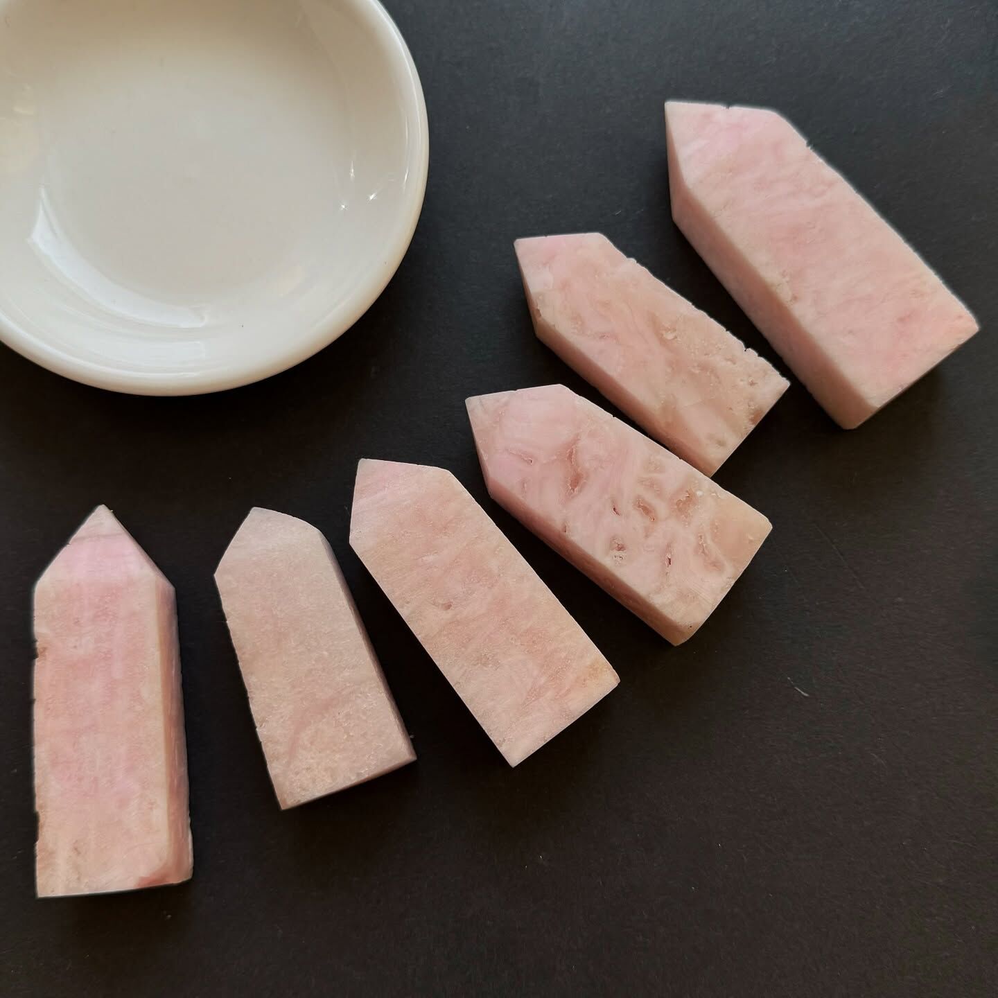 [原石] 粉紅異極礦 水晶柱