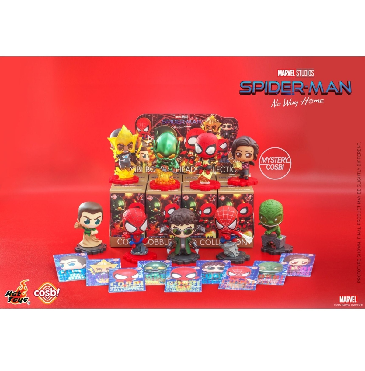 Hot Toys Cosbi CBX011 迷你珍藏人偶系列 Marvel 蜘蛛人：無家日 盒玩 盲盒 (全8款)