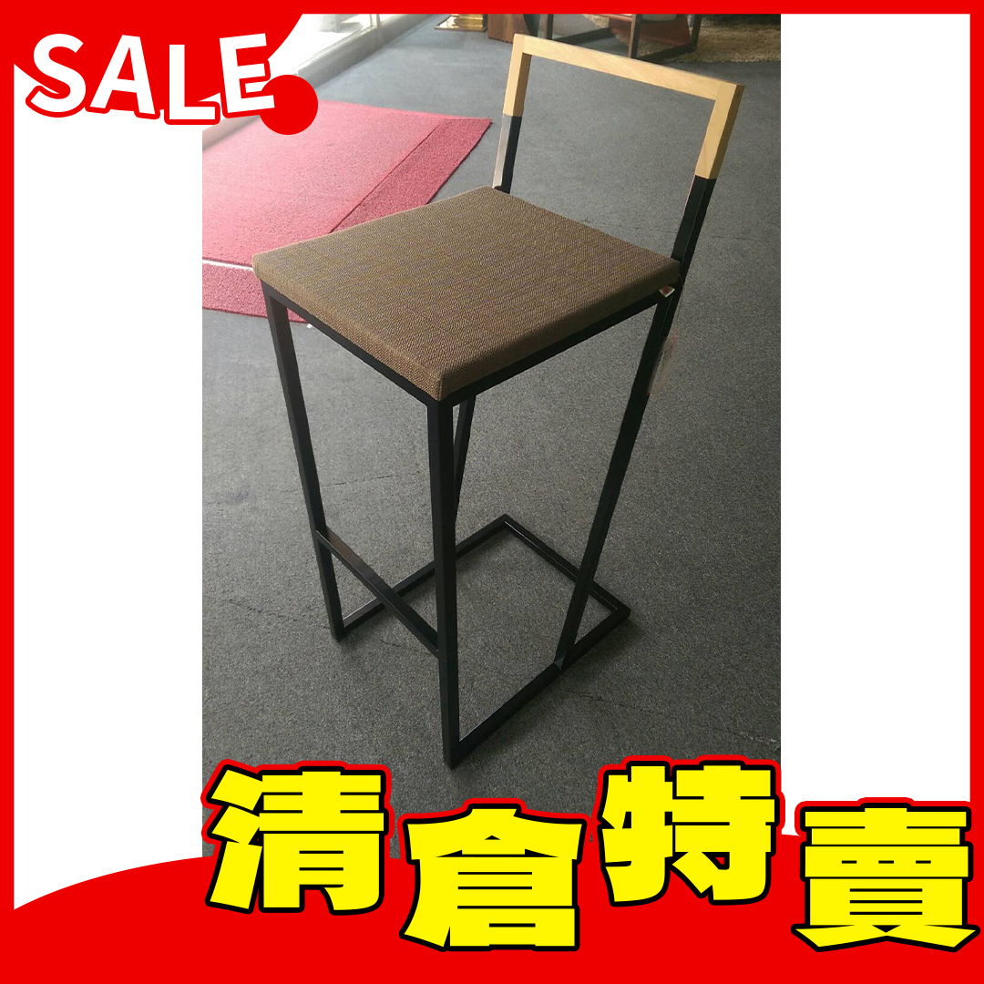 TS-019-8 吧台椅/織/咖