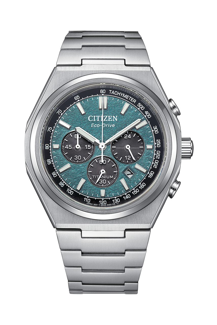 Citizen 星辰 Zenshin Super Titanium Eco-Drive Men's Chron