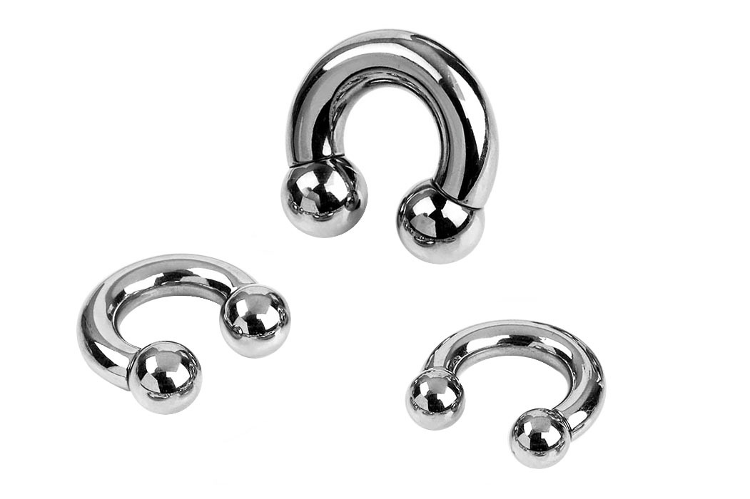 Prince Albert Piercing Circular Barbell (Internally Threaded)