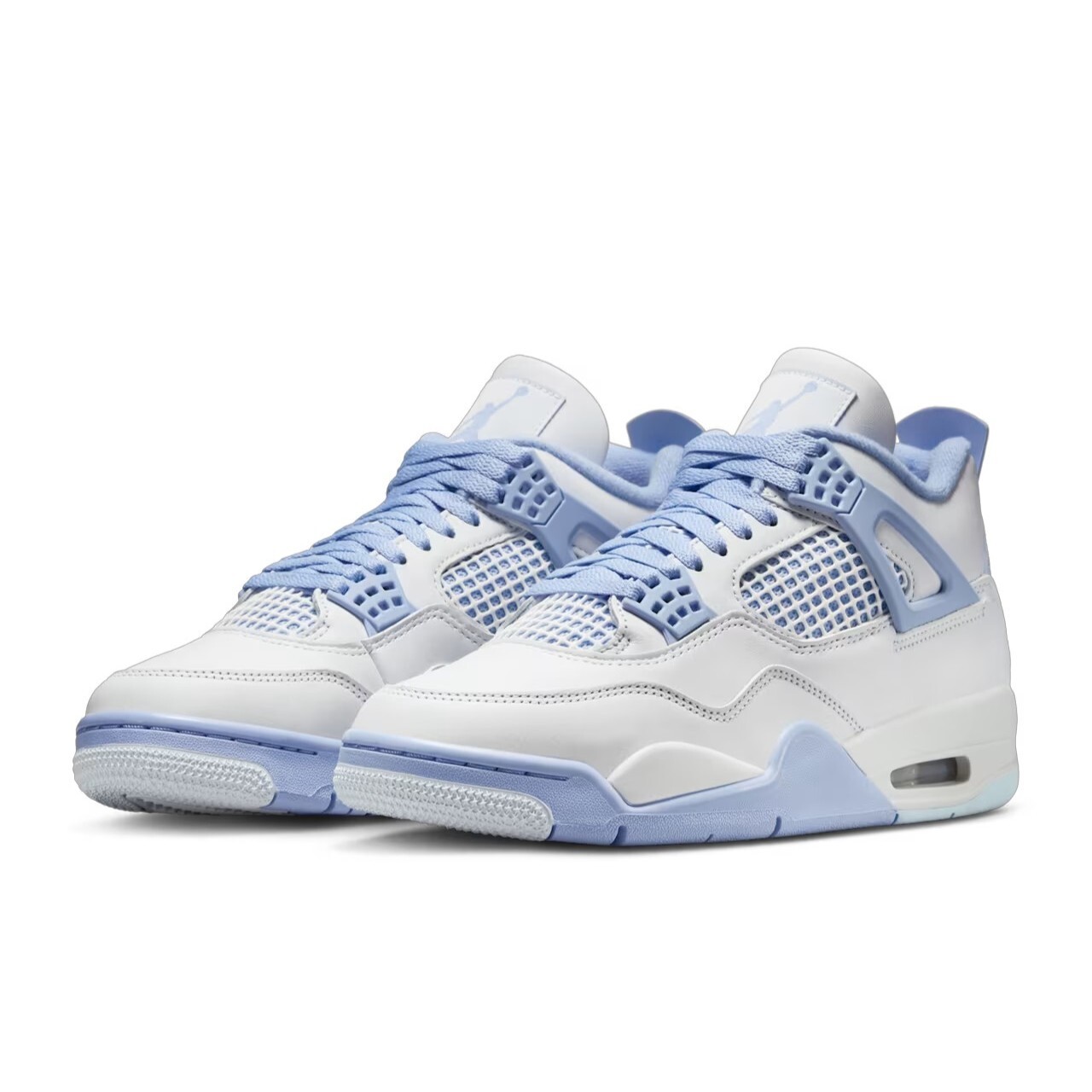 W Air Jordan 4 Aluminum 紫白 HV0823-100