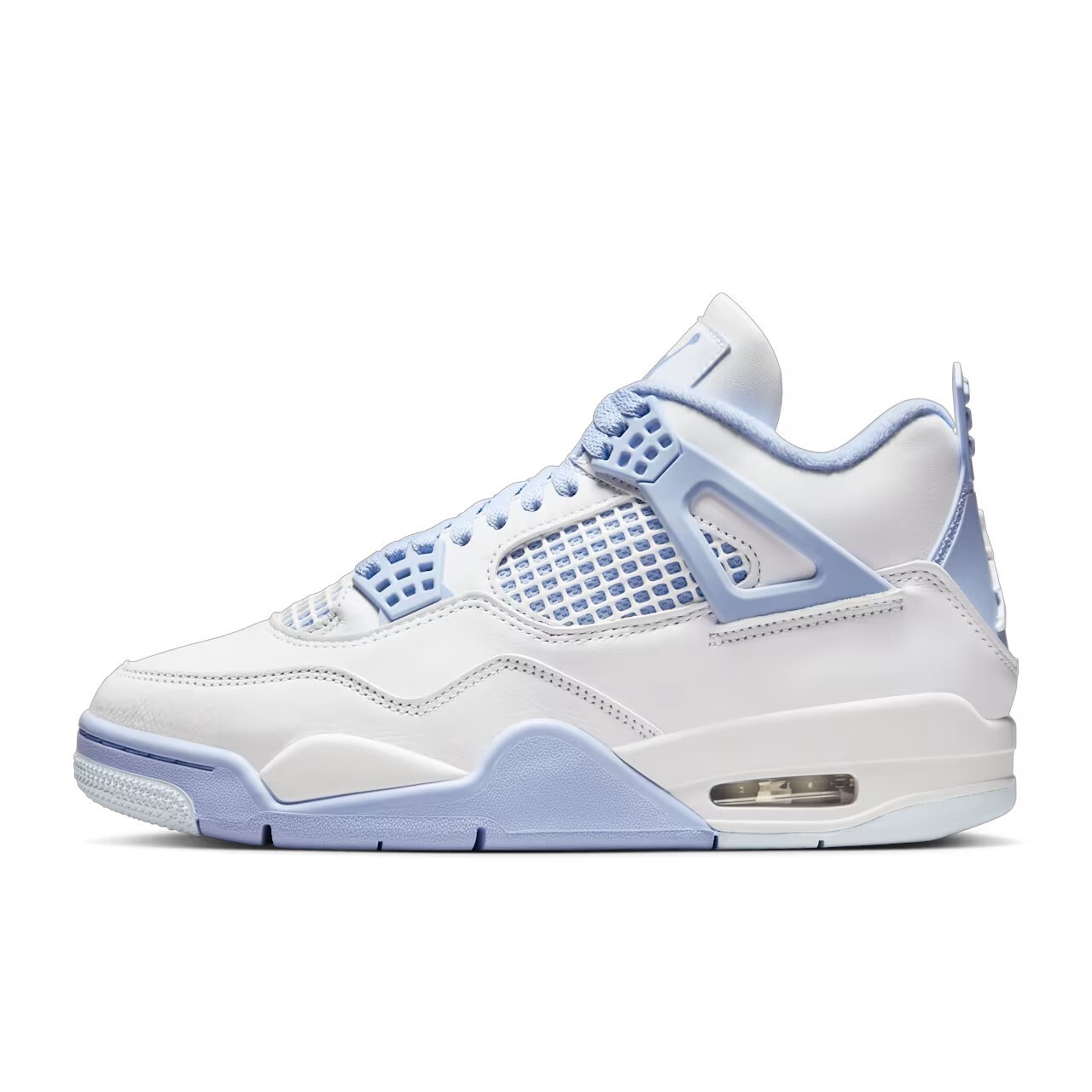 W Air Jordan 4 Aluminum 紫白 HV0823-100