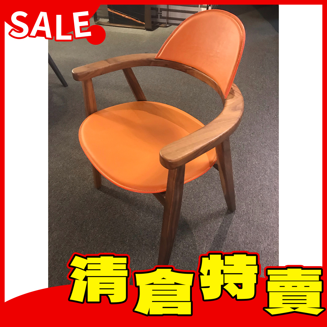 9102 實木餐椅 / 黑橡