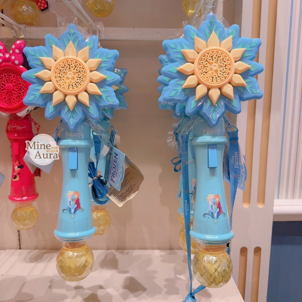 World of Frozen 限定 雪花 圖騰 造型 泡泡機 冰雪奇緣 Frozen -香港迪士尼樂園