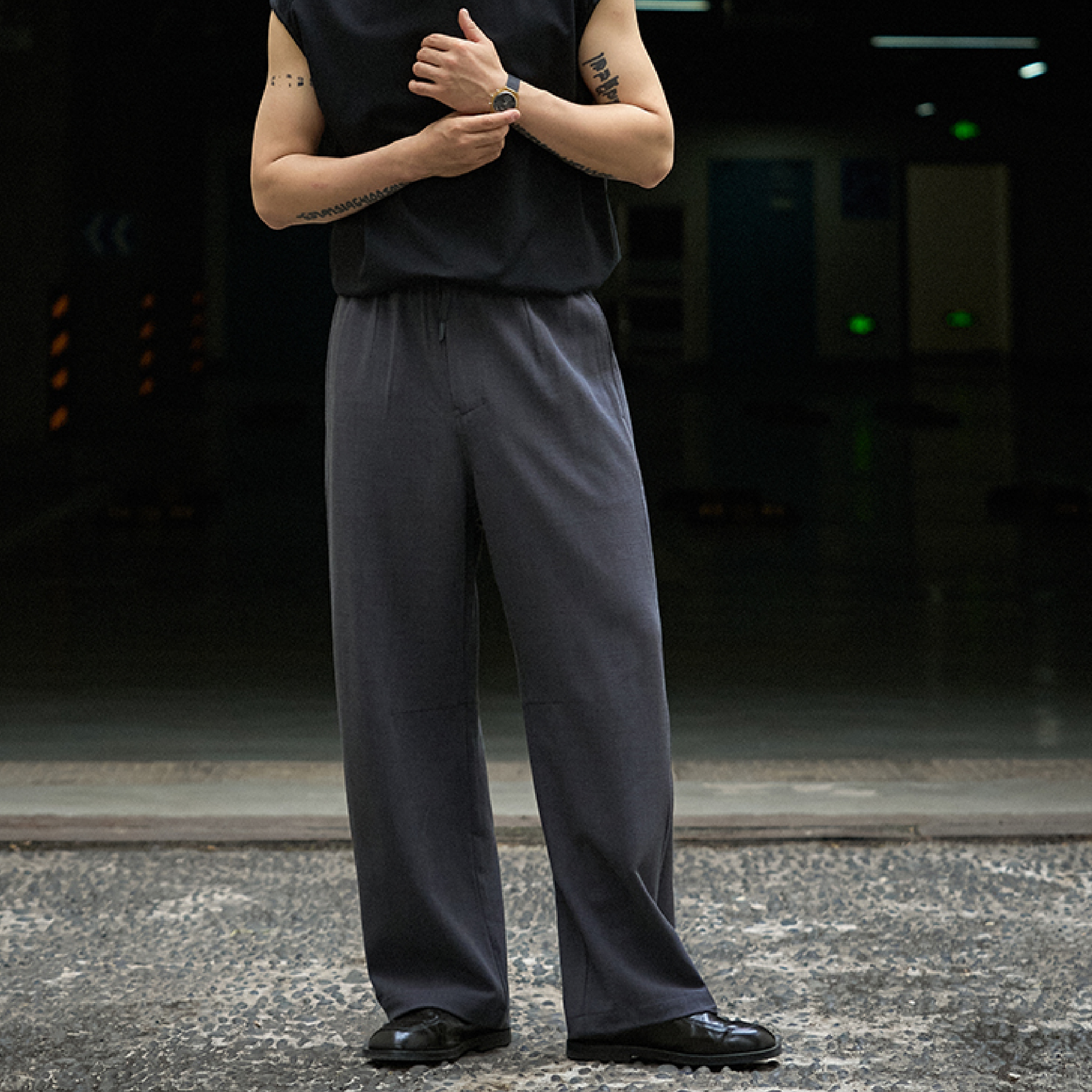 TANOXI Wool Modal Pants 羊毛西裝長褲 [TNX-P350]