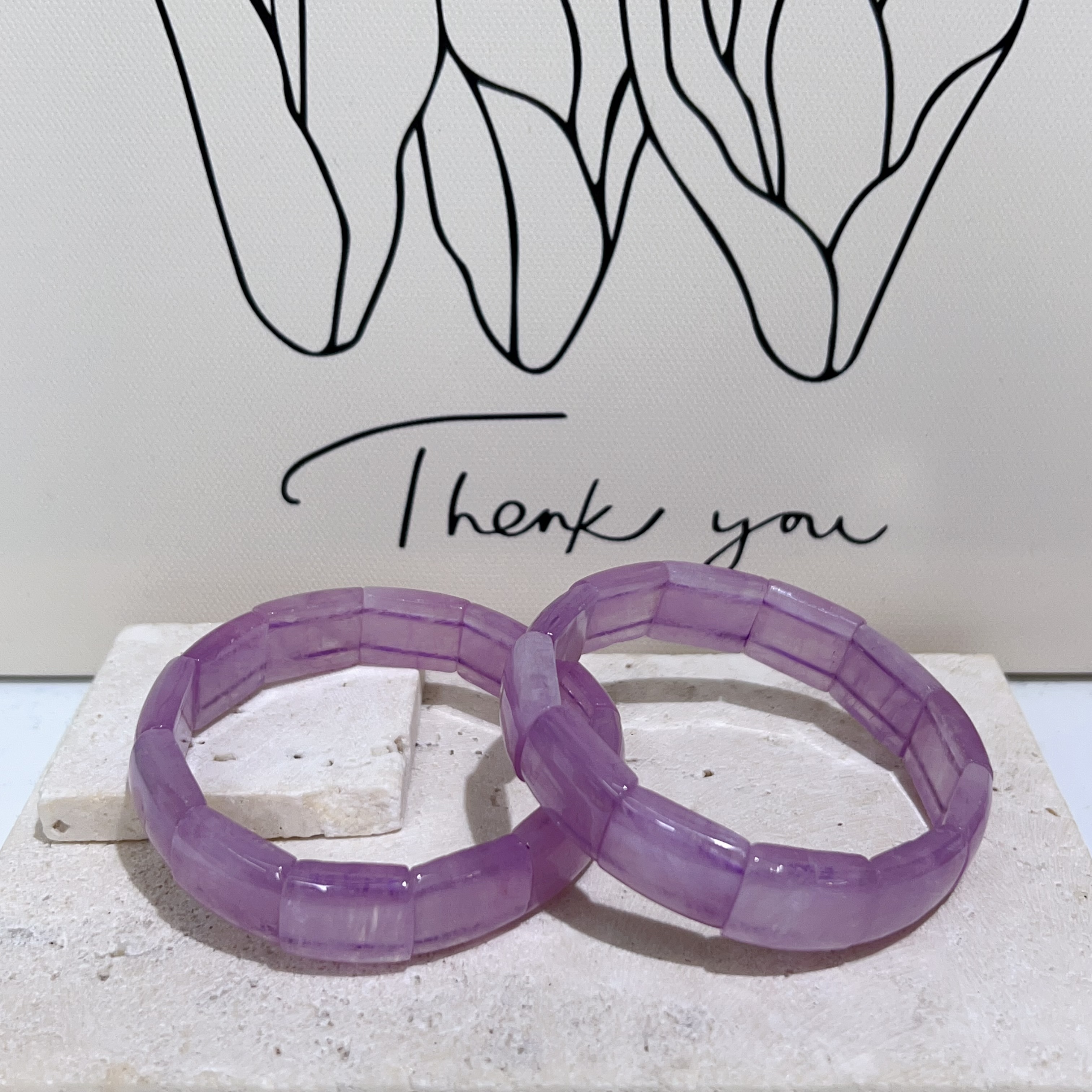 濃色紫鋰輝手排 13mm