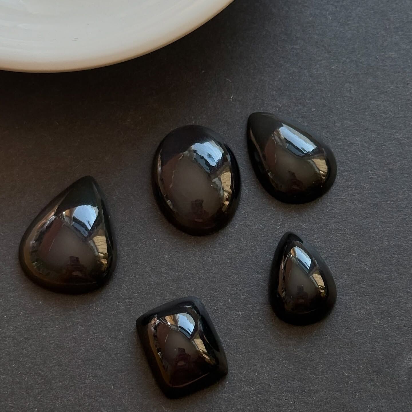 [原石] 彩虹黑曜石 水晶蛋面