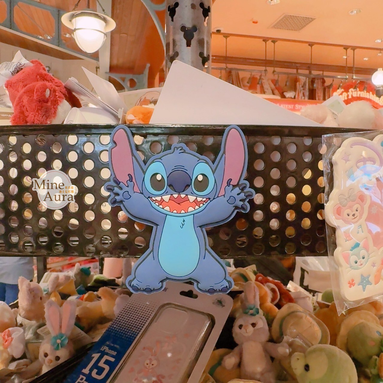 史迪奇 Stitch 抱抱圖案 造型 磁鐵 星際寶貝 Lilo & Stitch -香港迪士尼樂園