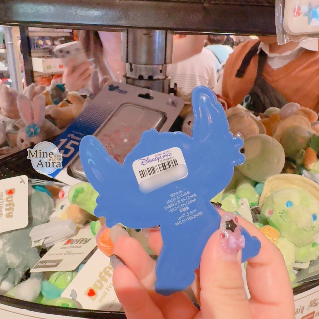 史迪奇 Stitch 抱抱圖案 造型 磁鐵 星際寶貝 Lilo & Stitch -香港迪士尼樂園