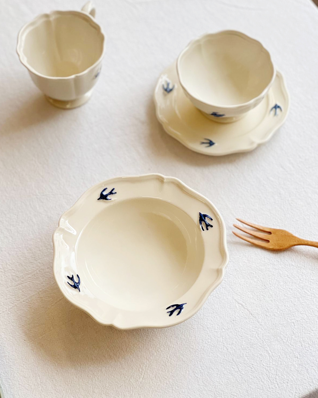 early bird  小鳥17cm圓碗 | studio m'