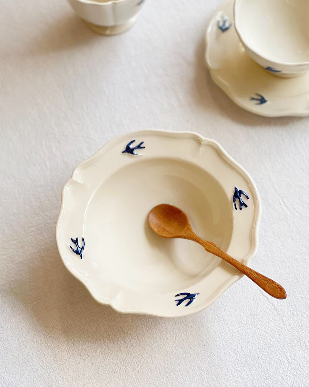 early bird  小鳥17cm圓碗 | studio m'