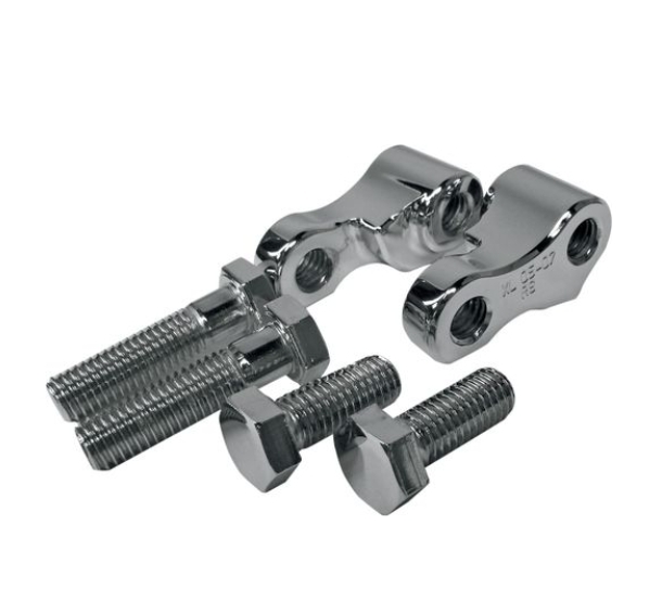 LA Choppers 哈雷XL專用 後避震降低套件 銀