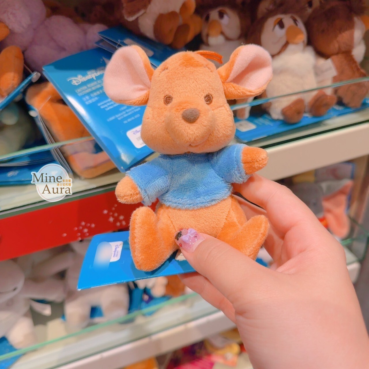 小荳 Roo 磁鐵 坐肩 絨毛 娃娃 公仔 小熊維尼 Winnie the Pooh -香港迪士尼樂園