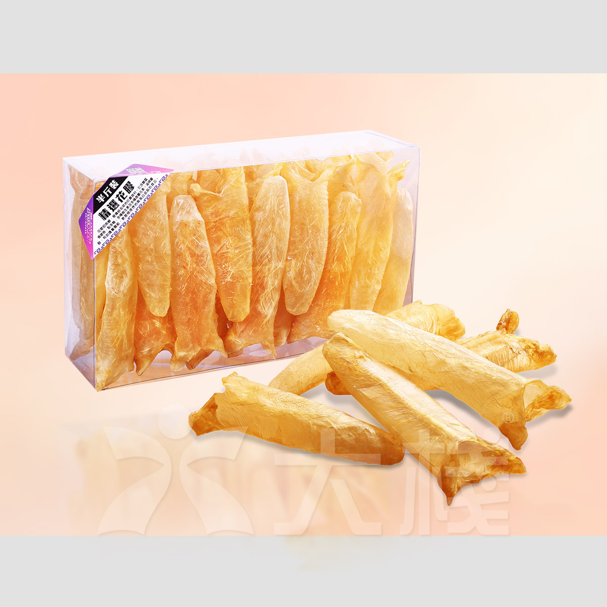 Selected Bass Fish Maw (300g 36-42 pcs)