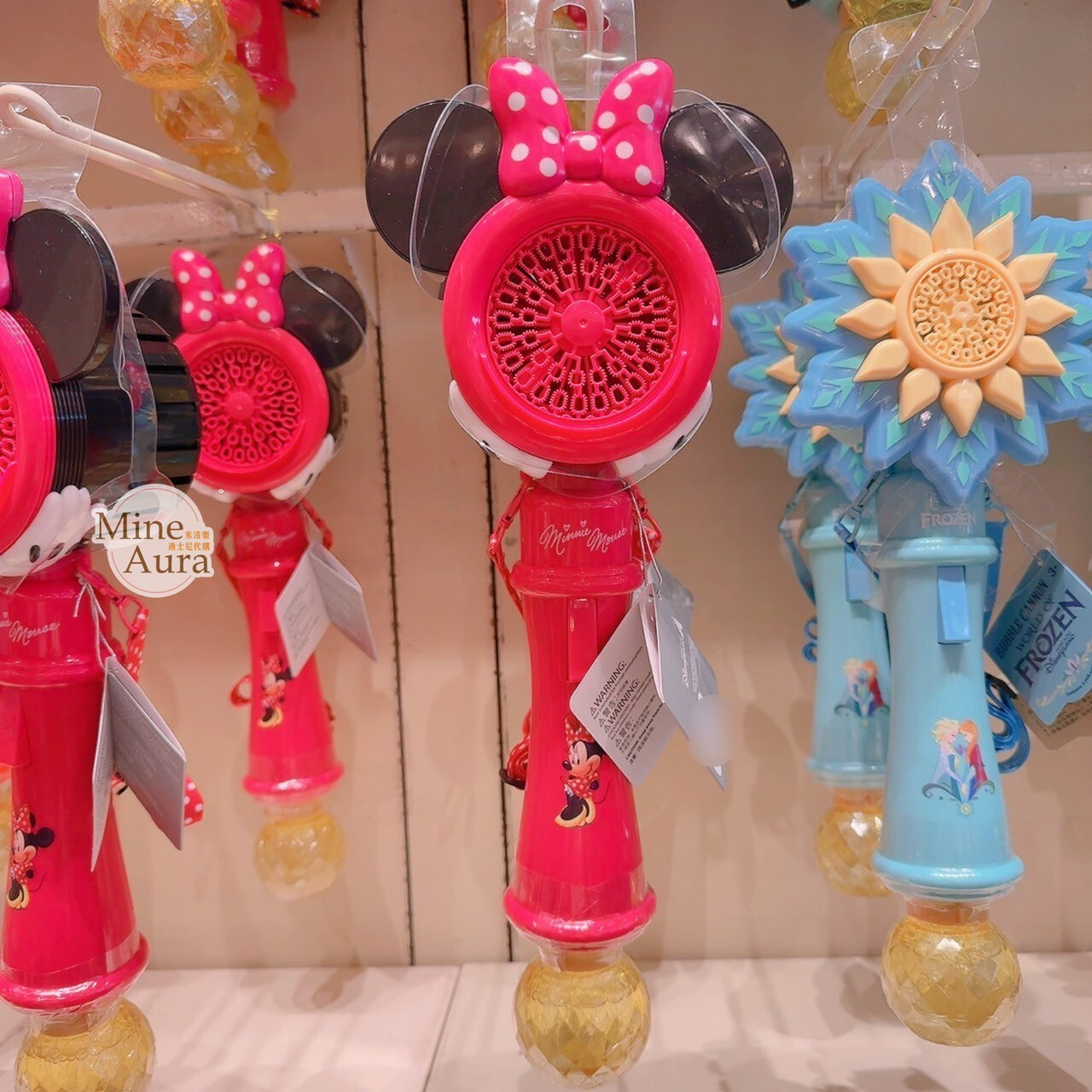 米妮 Minnie 立體 造型 泡泡機 -香港迪士尼樂園