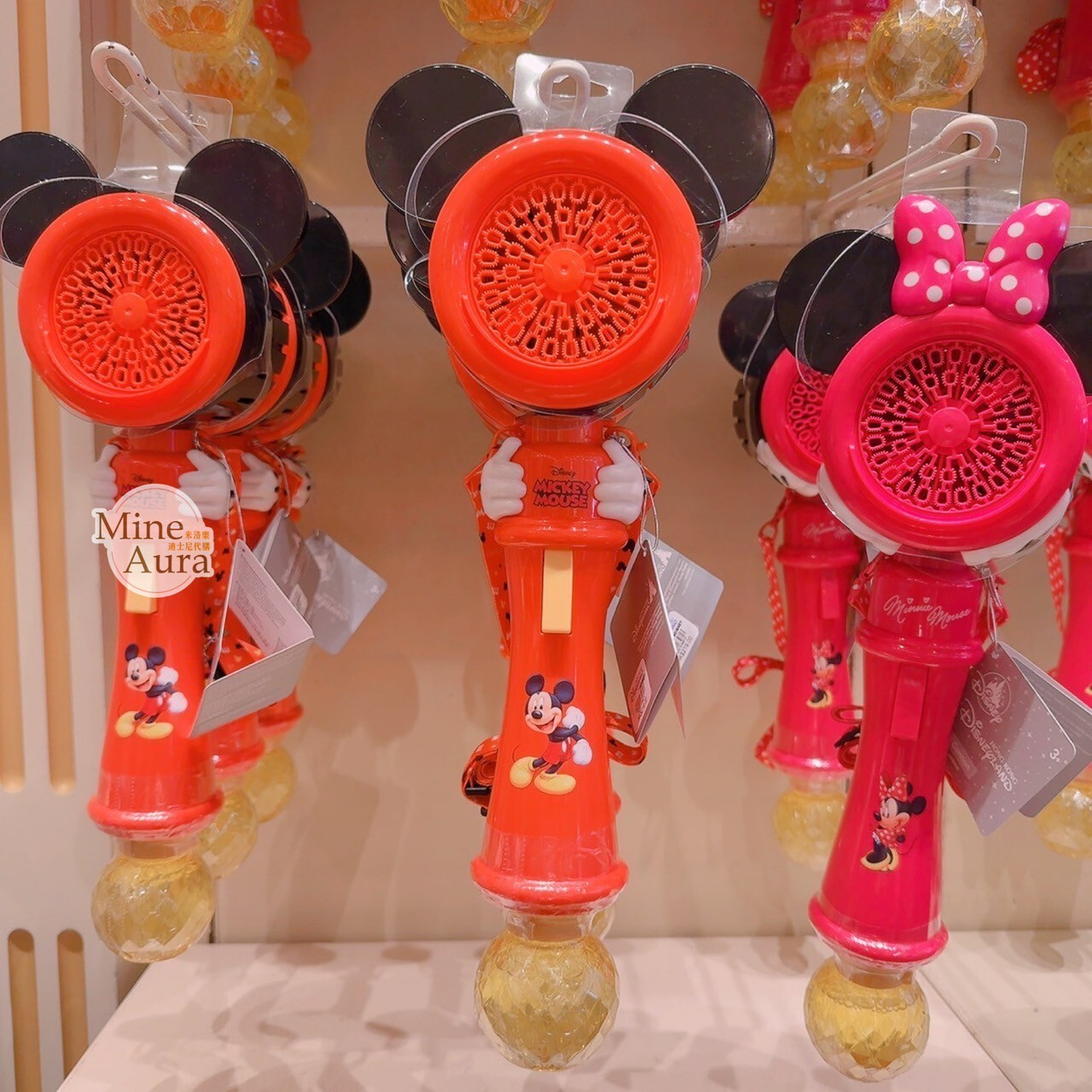 米奇 Mickey 立體 造型 泡泡機 -香港迪士尼樂園