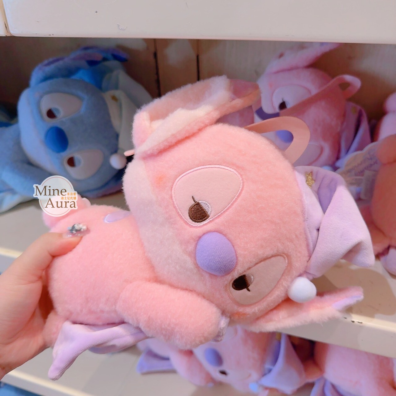 Dreamy Afternoon 系列 安琪拉 Angel 趴姿 趴趴 娃娃 玩偶 星際寶貝 Lilo & Stitch -香港迪士尼樂園