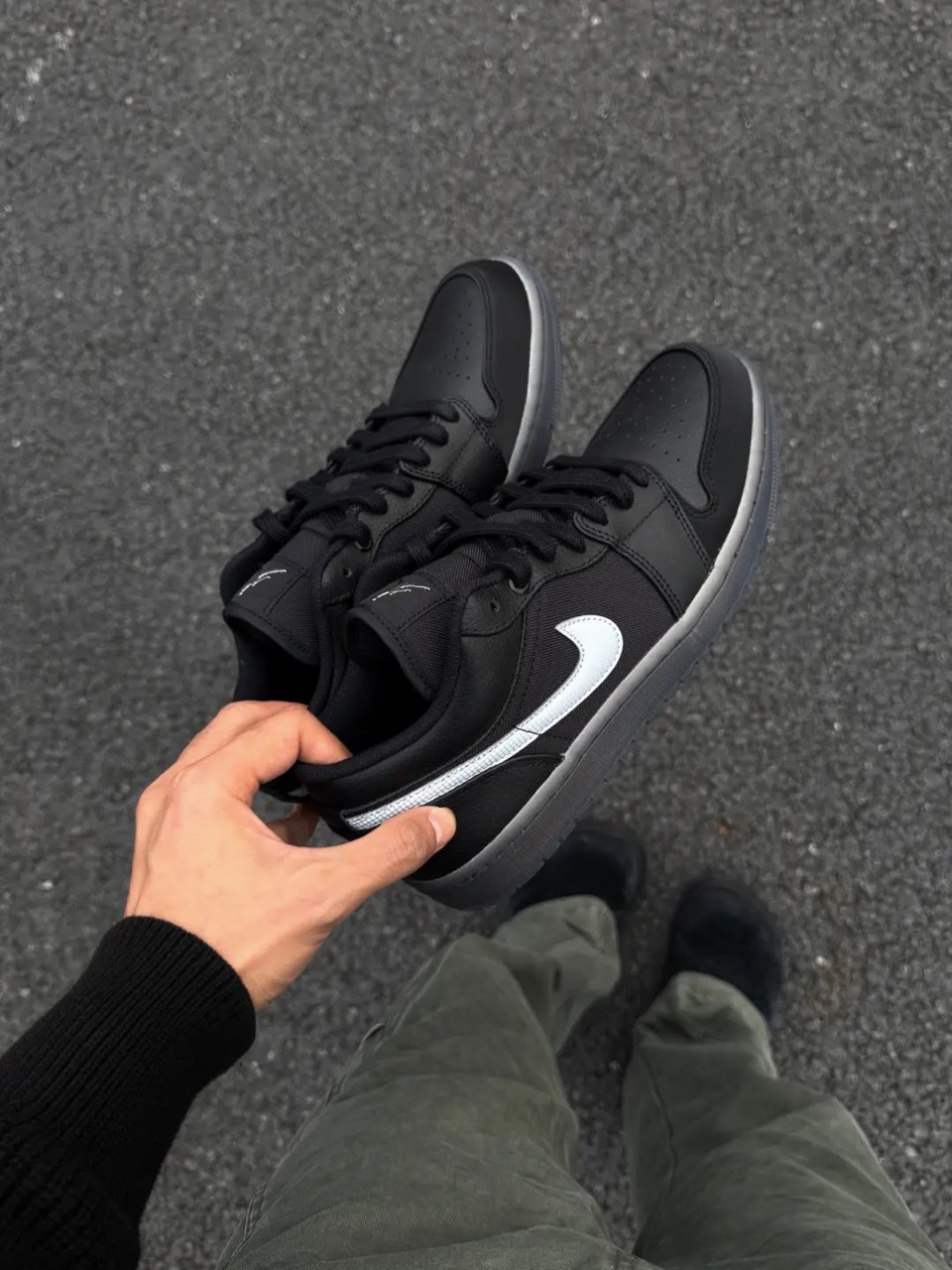 NIKE AIR JORDAN 1 AJ1 黑白銀 反光 果凍底 男鞋 HV5968-001 / 預購