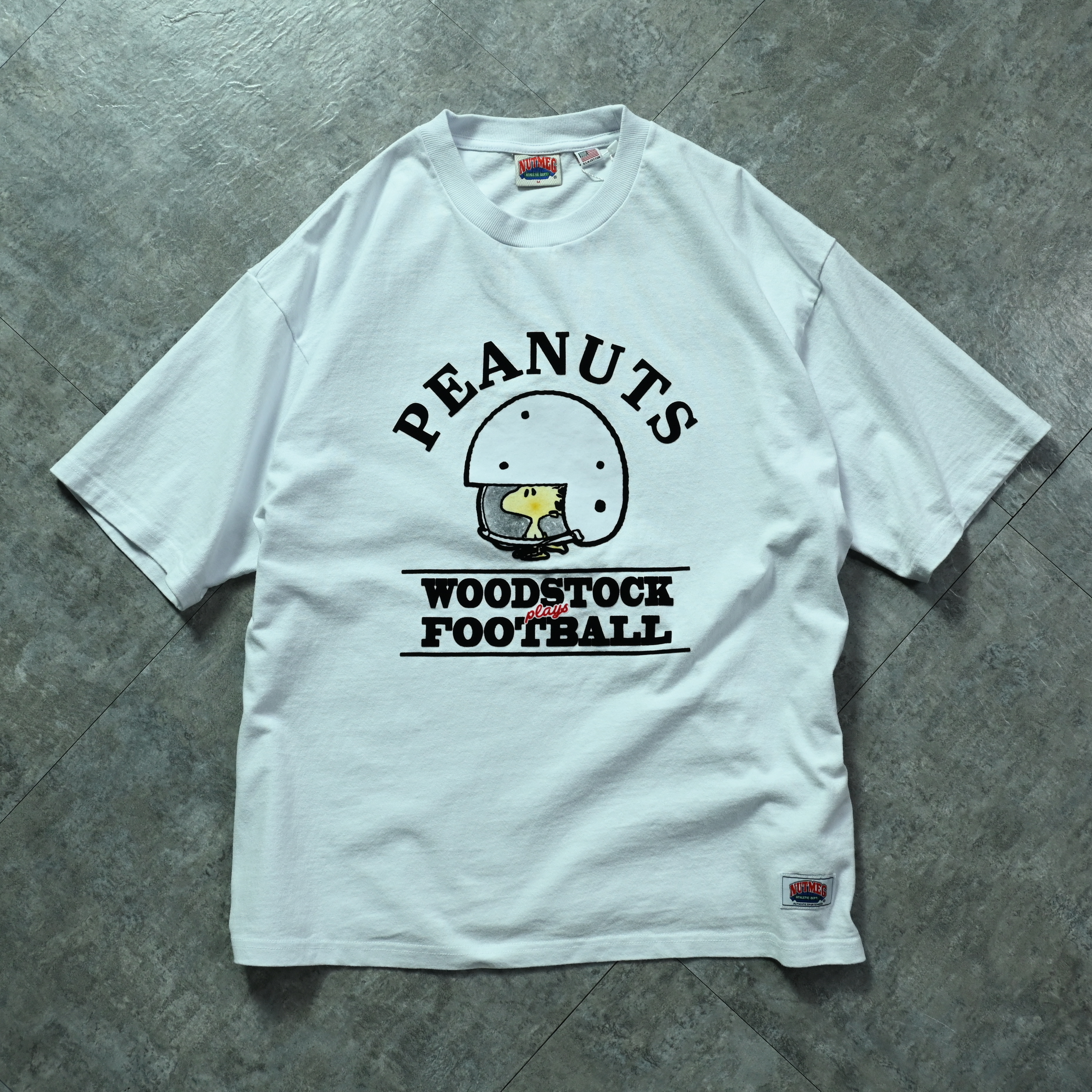 Peanuts x Nutmeg Tokyo Arch Logo Football BIG Tee