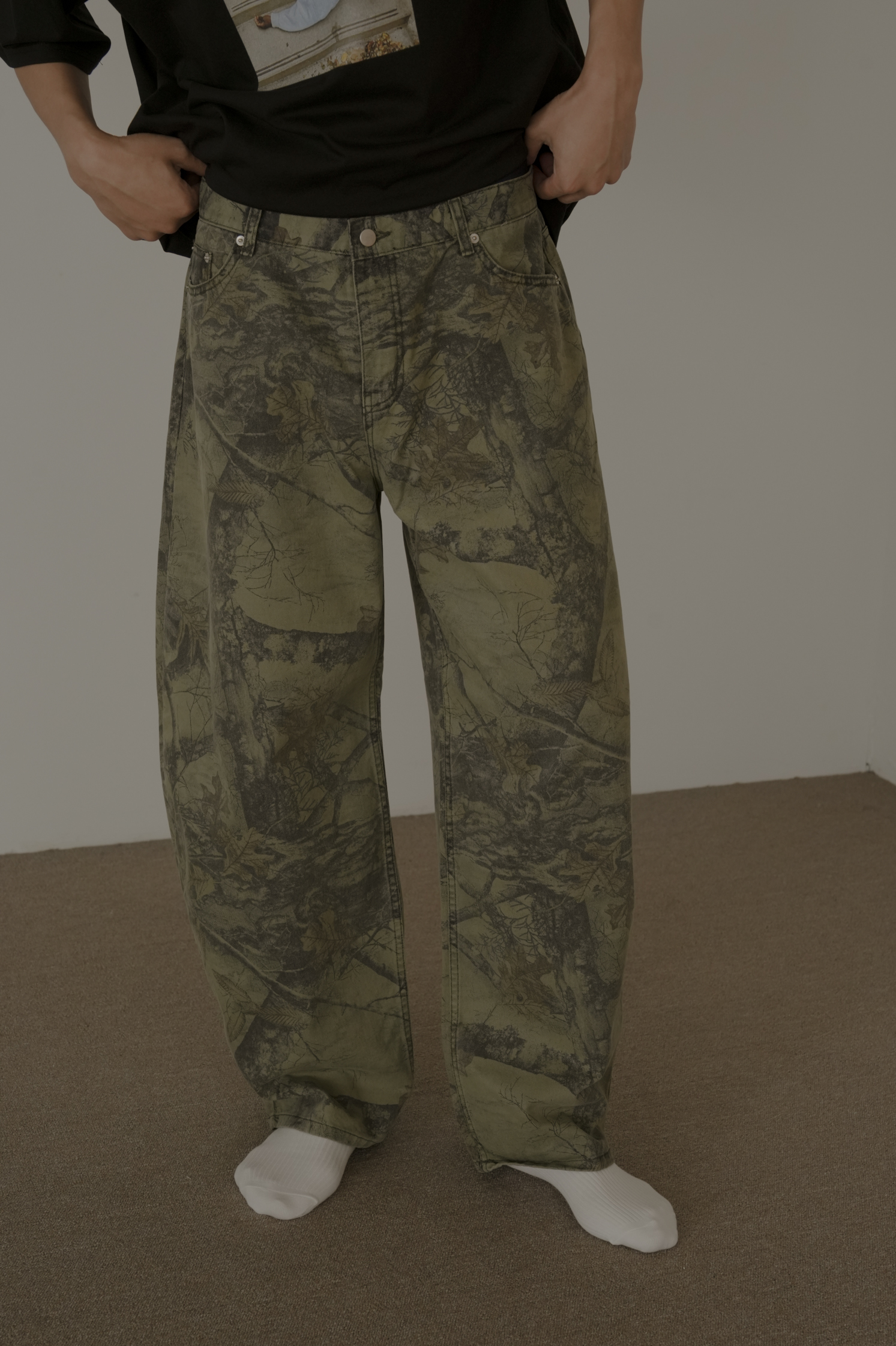 【Unisex】Realtree Wide Balloon Pants #長褲