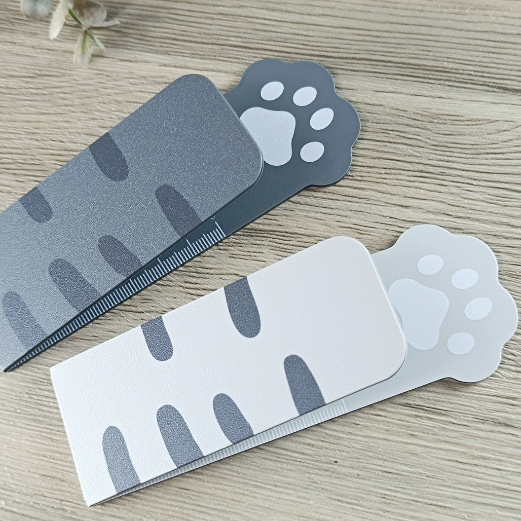 莎莎手作．虎斑貓掌切割墊 深灰/淺灰
