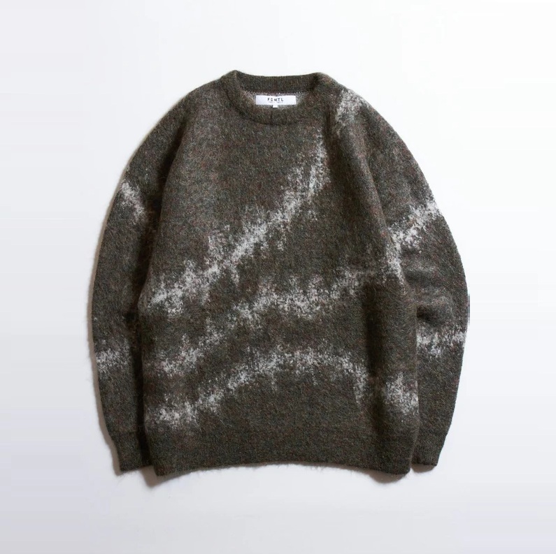 LAST PCS ON SALE: FDMTL JAPAN MOHAIR SWEATER - PRE ORDER ITEM (預訂中)