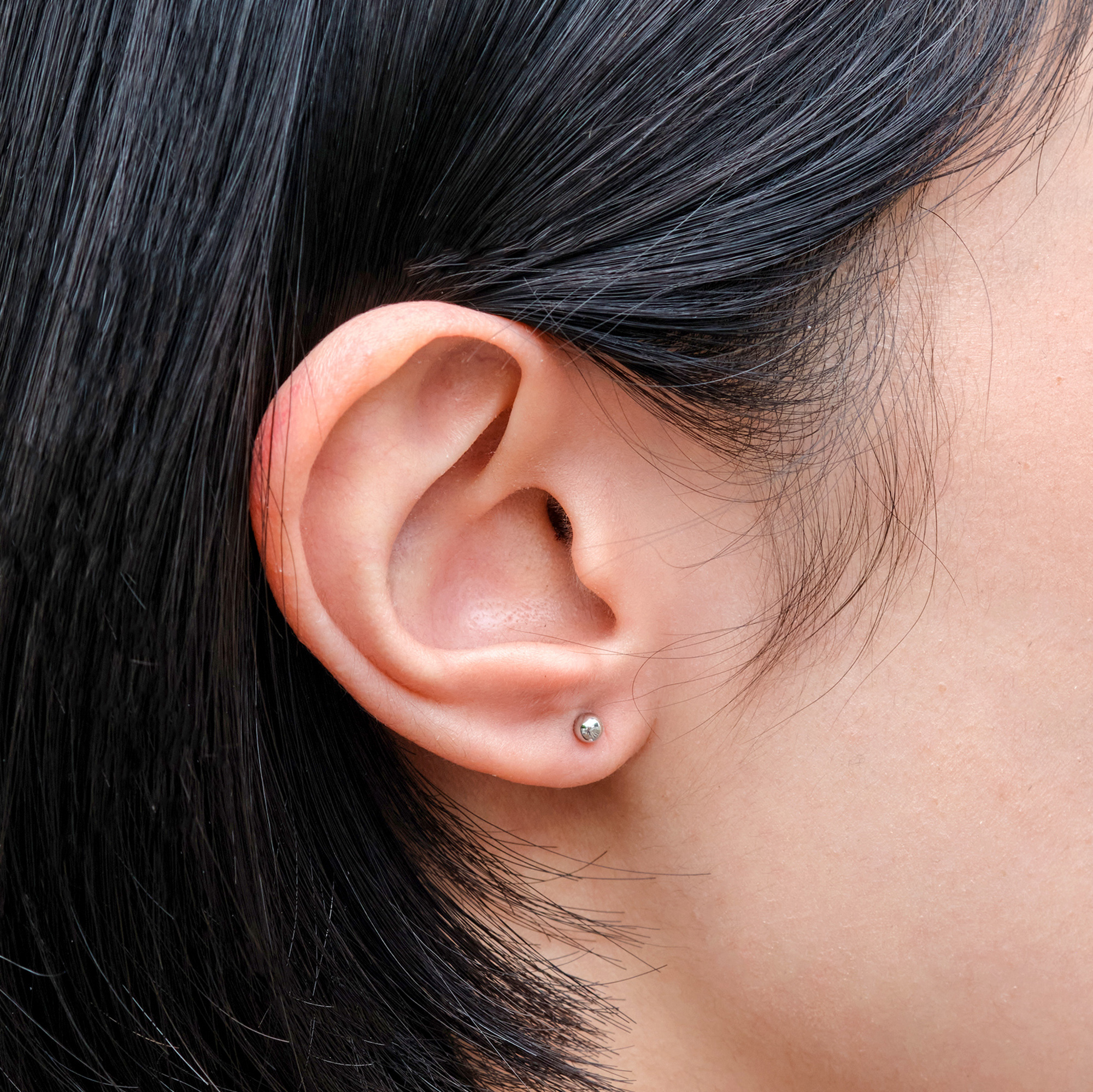 [toki.Tokyo] K18耳針 | 3mm | 銀色 | NO.219