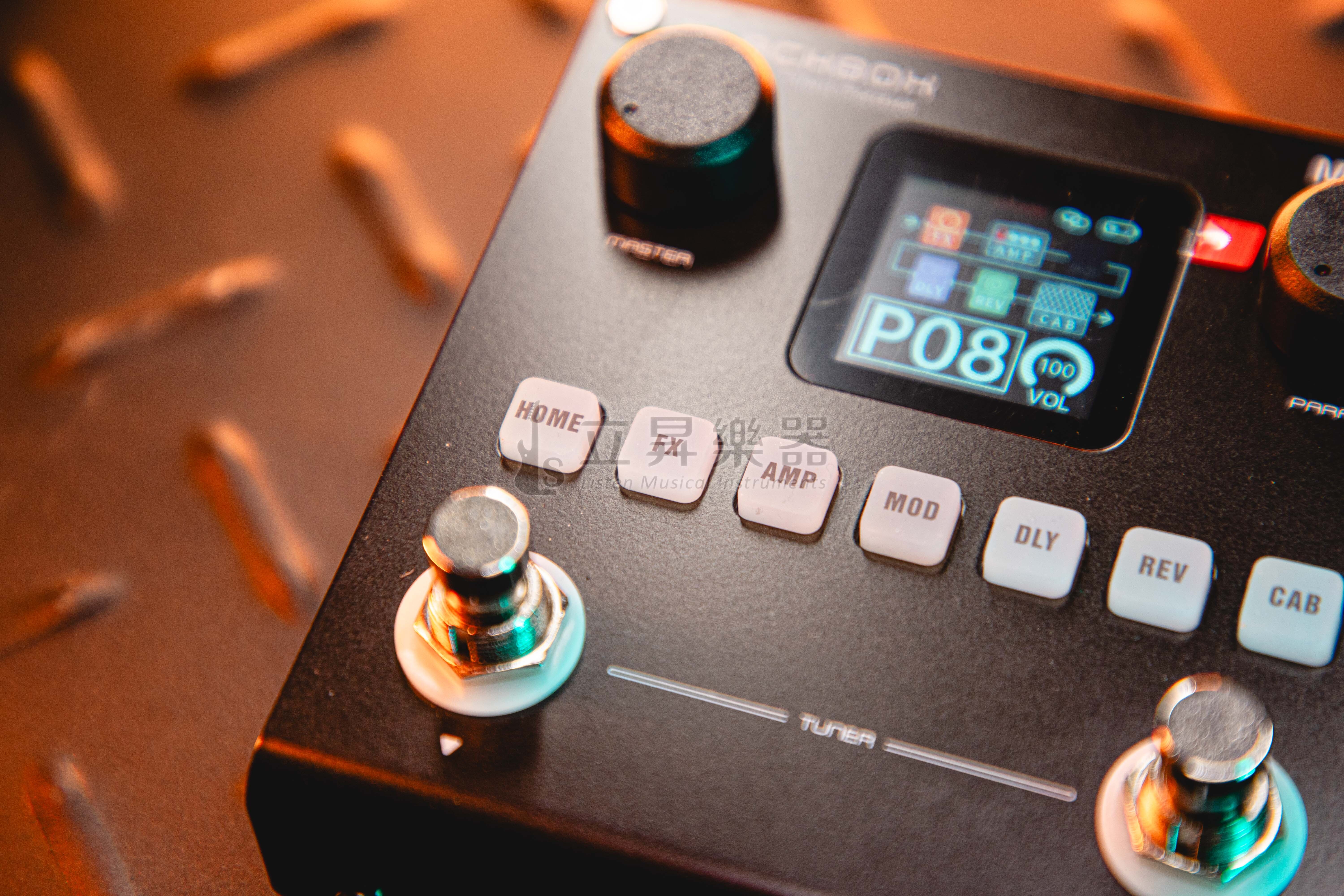 M-VAVE M-VAVE Black Box TypeC充電 IR 藍芽 黑盒 綜合效果器 三色 第 6 張圖片｜三峽效果器