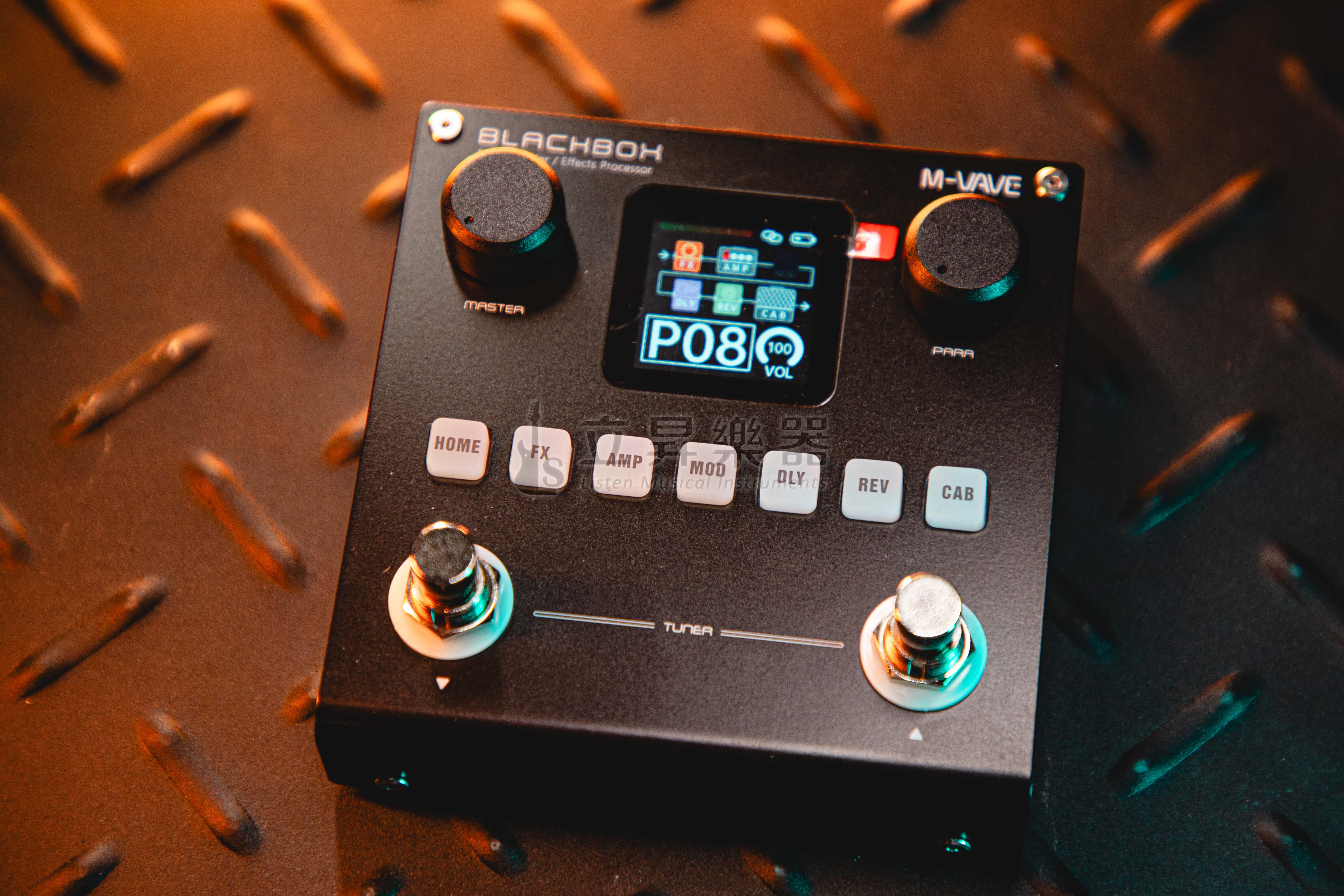 M-VAVE M-VAVE Black Box TypeC充電 IR 藍芽 黑盒 綜合效果器 三色 第 5 張圖片｜三峽效果器