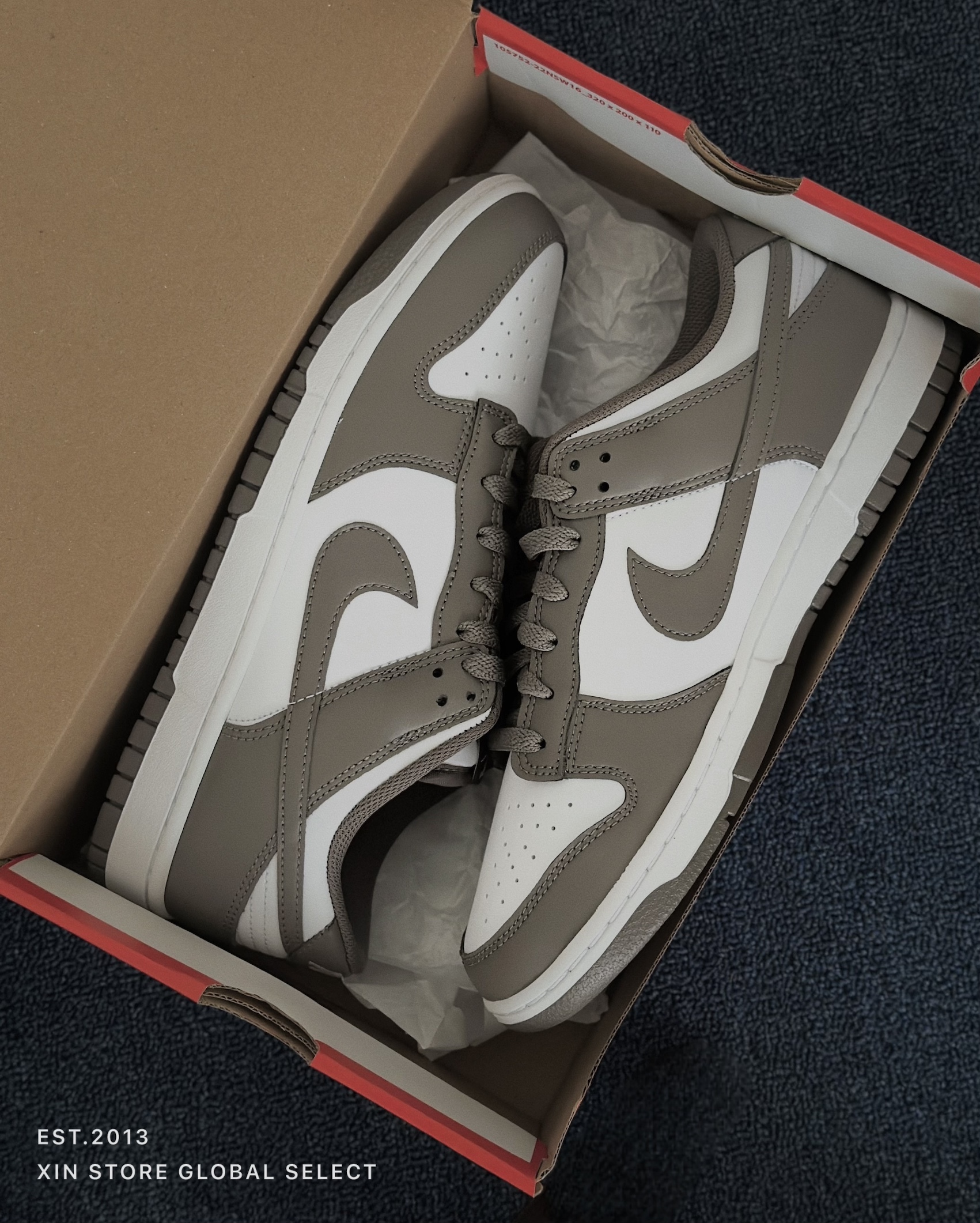 Nike Dunk Low Retro Cave Stone 質感灰棕