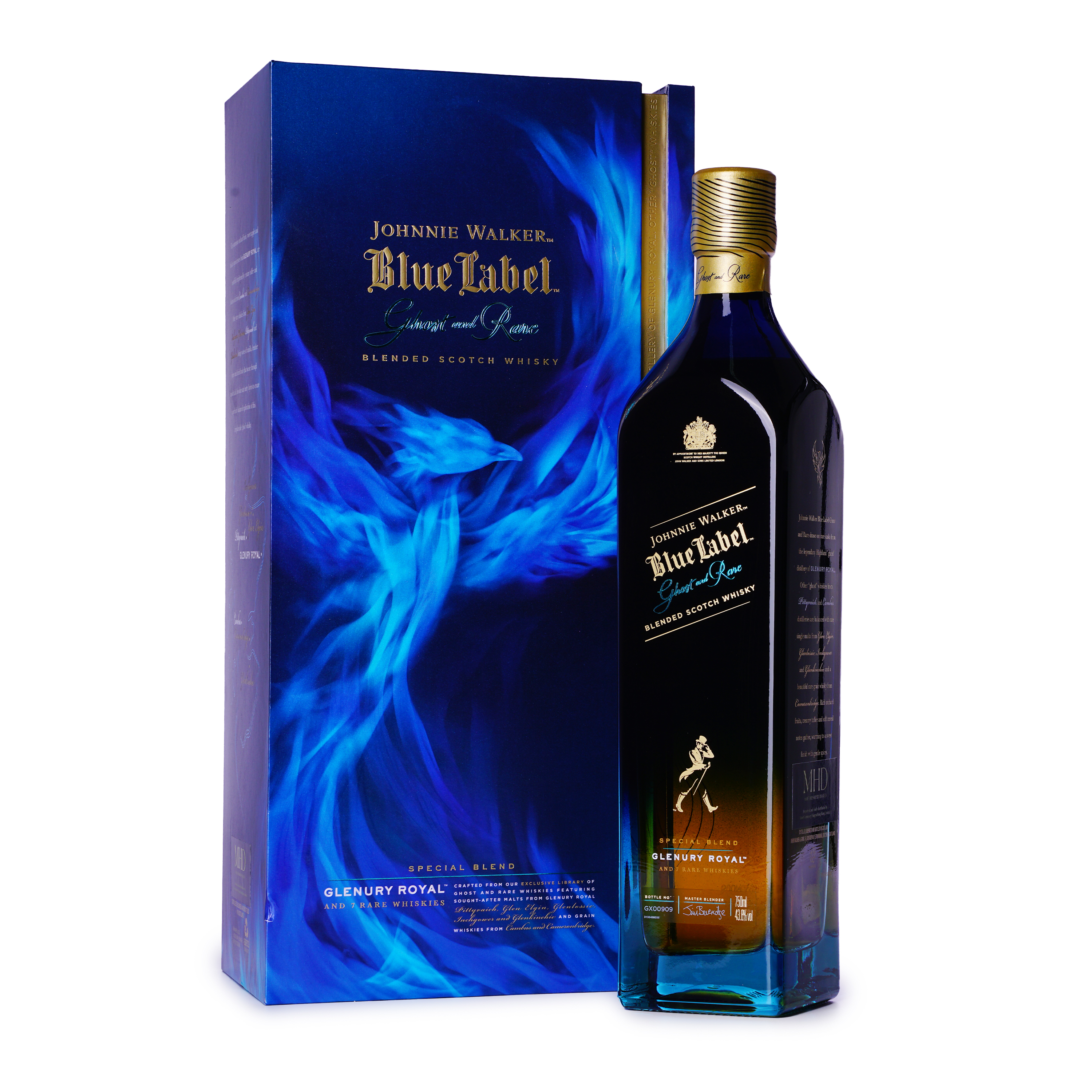 Johnnie Walker Blue Label Ghost and Rare Glenury Royal (3rd Limited Edition)