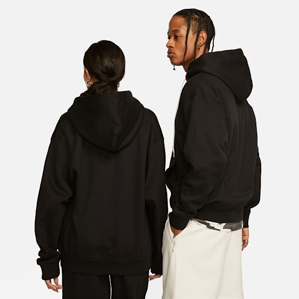 NIKE 外套 SWOOSH 黑色 刷毛 重磅 連帽外套 中性 DR0403-010