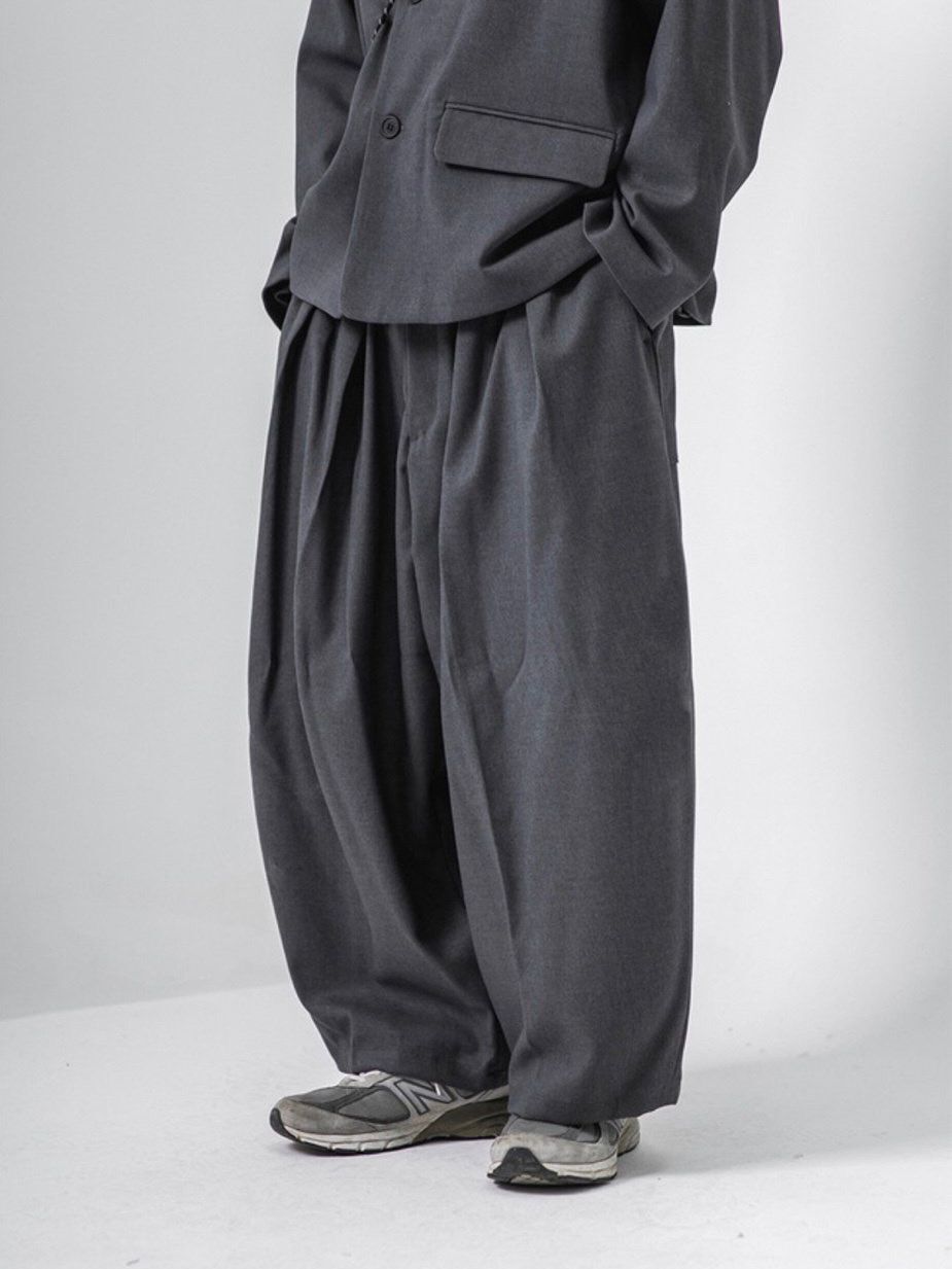 淨色鬆身西褲 FARMERS-072P