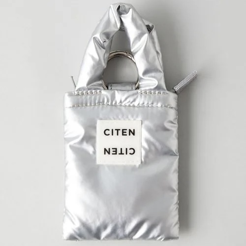 CITEN 鑰匙包 掛飾 吊飾 扣環 羽絨 手提造型 日本代購
