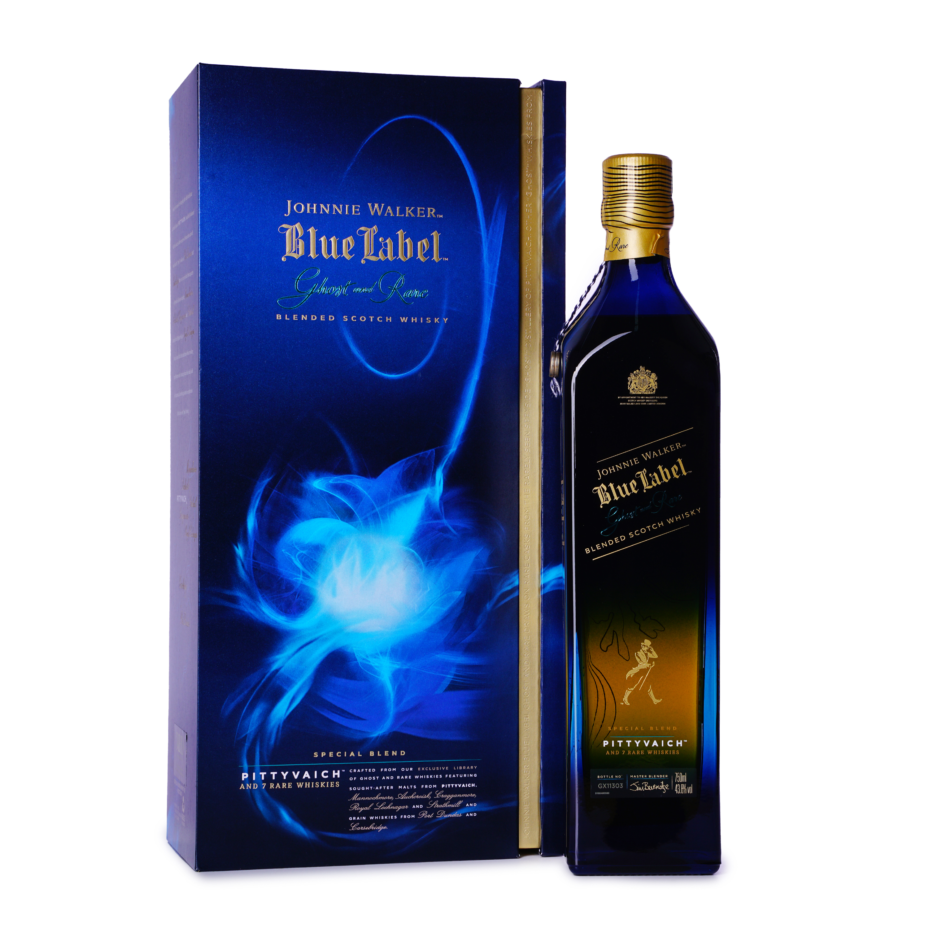 Johnnie Walker Blue Label Ghost and Rare Pittyvaich (4th Limited Edition)