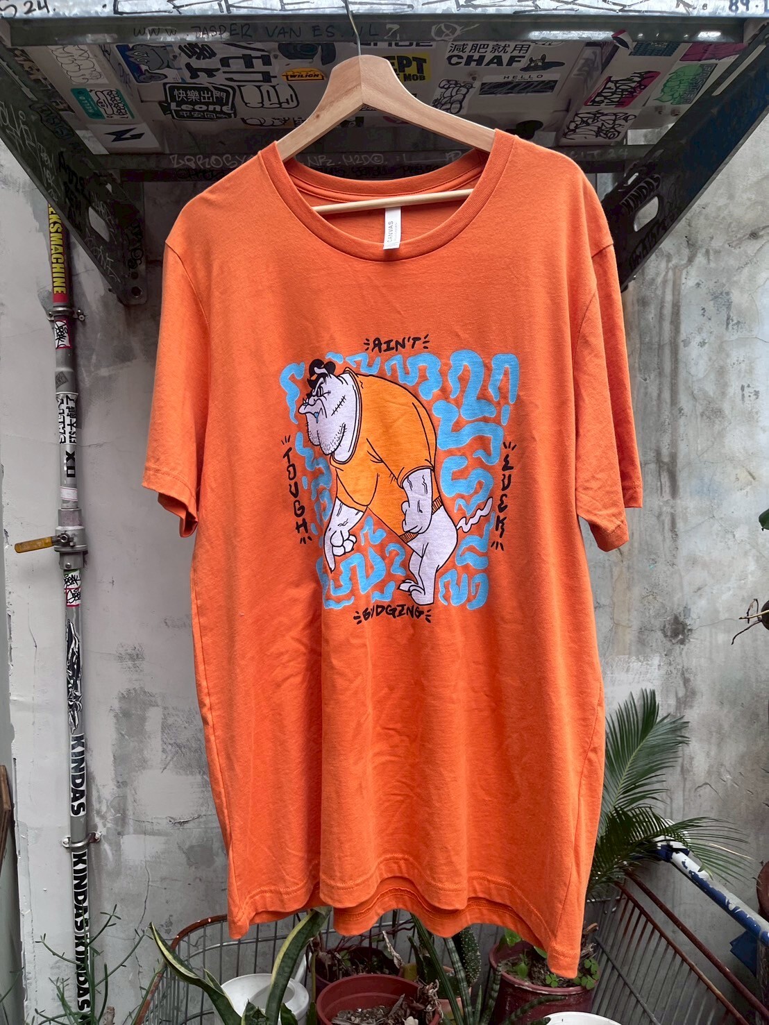 LALAEATSLALA Aint budging T-shirt - XL號