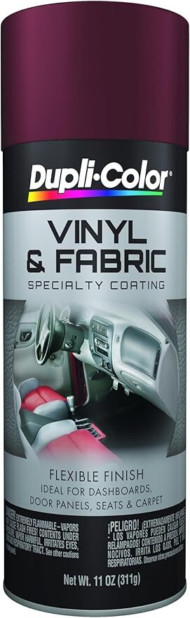 Dupli-Color® 膠品及布料噴油 -- HVP110 棗紅色 (11oz.)