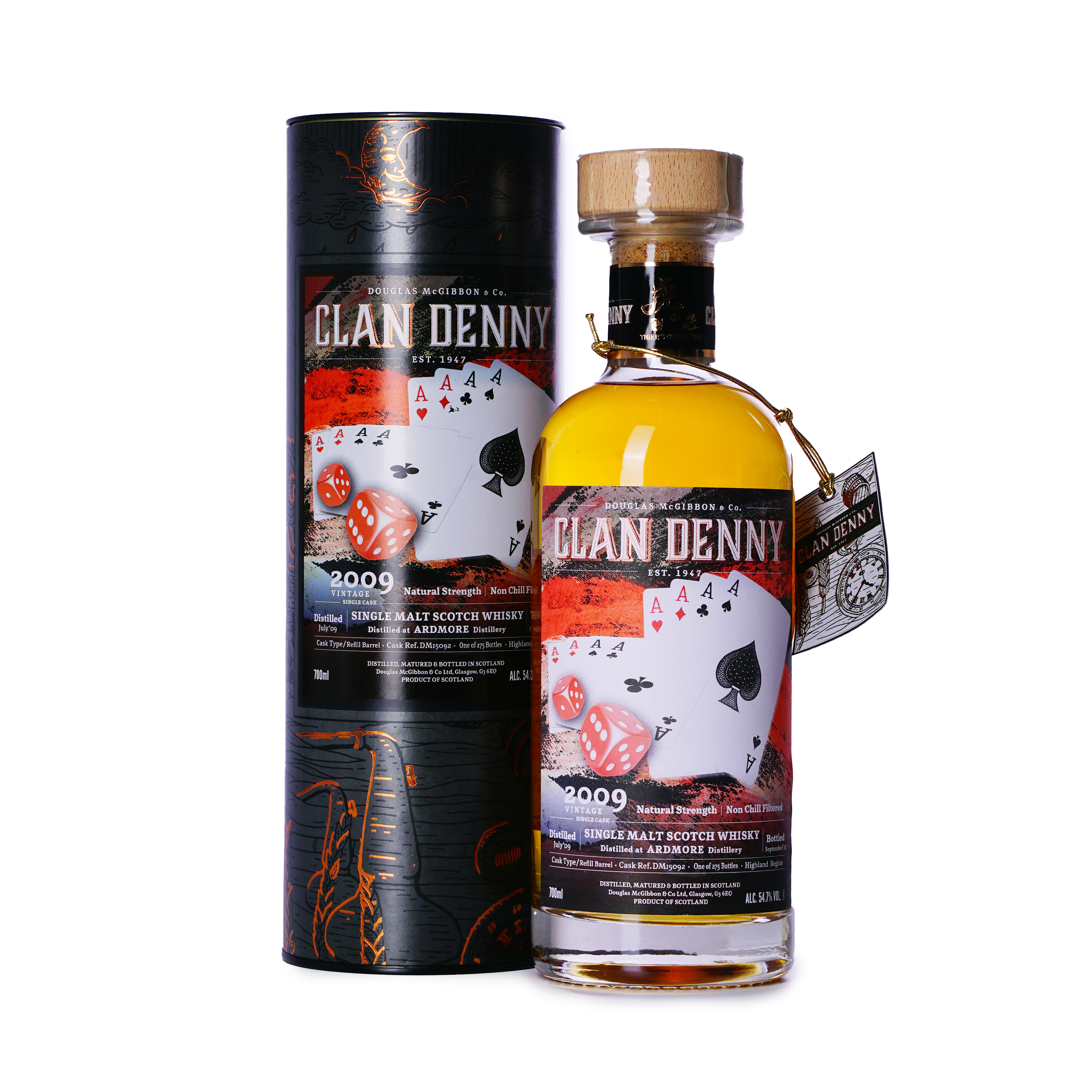 虎之選 4A Clan Denny Ardmore 2009 Single Cask Single Malt 虎之選 4A Clan Denny Ardmore 2009 Single Cask Single Malt