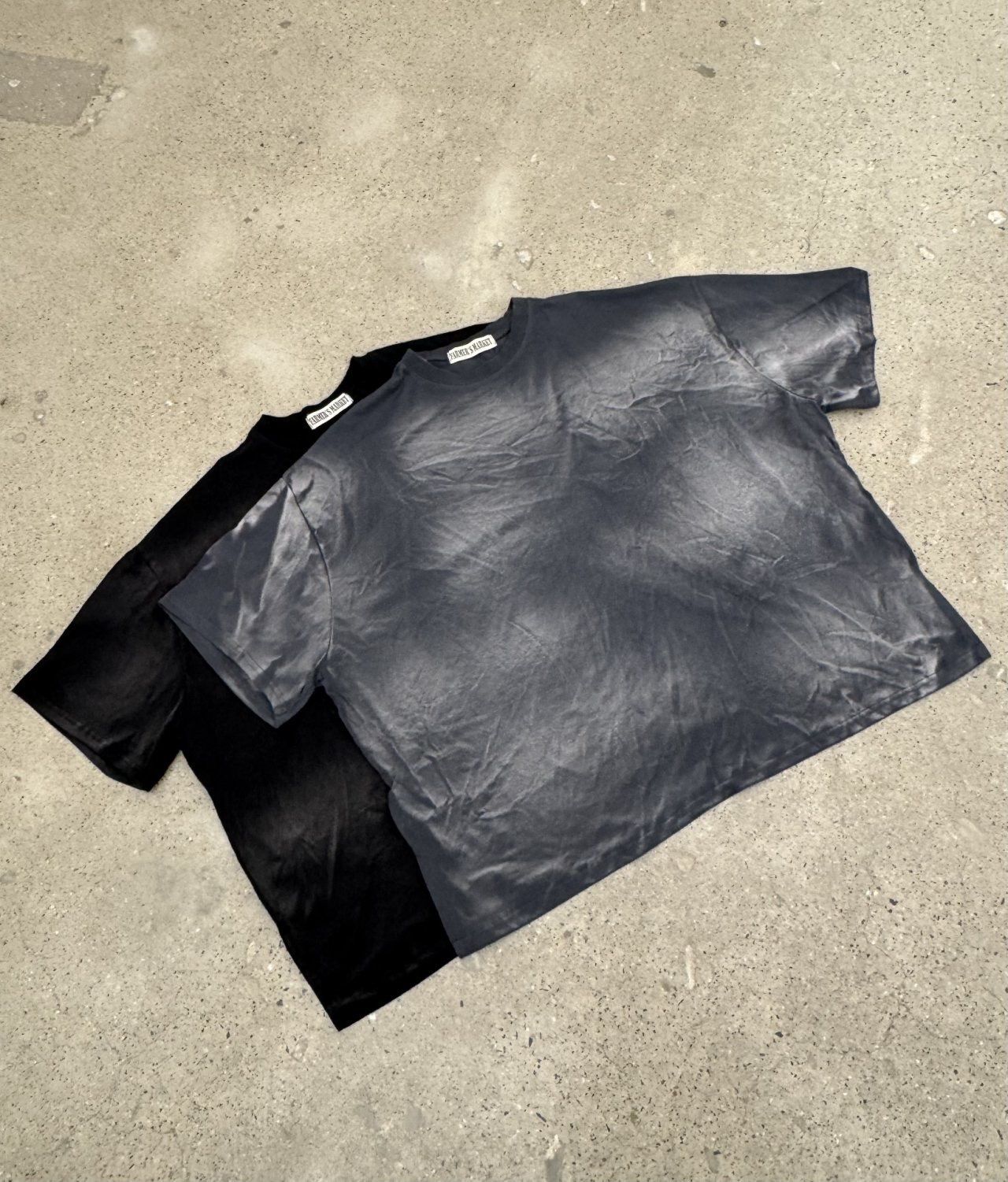 仿污圓領短袖Tee FARMERS-075T