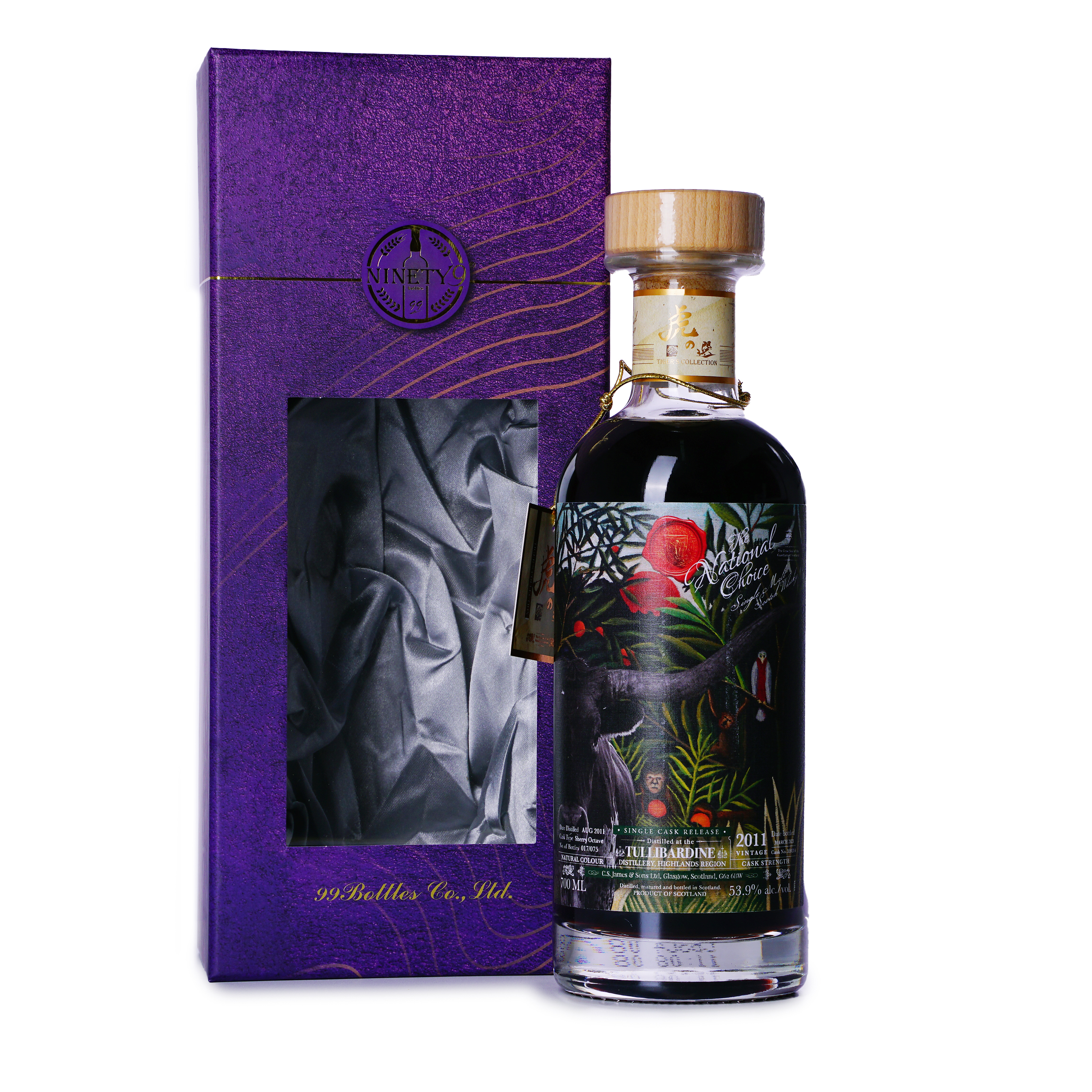 虎之選 叢林 The National Choice Tullibardine 2011 Single Cask Release