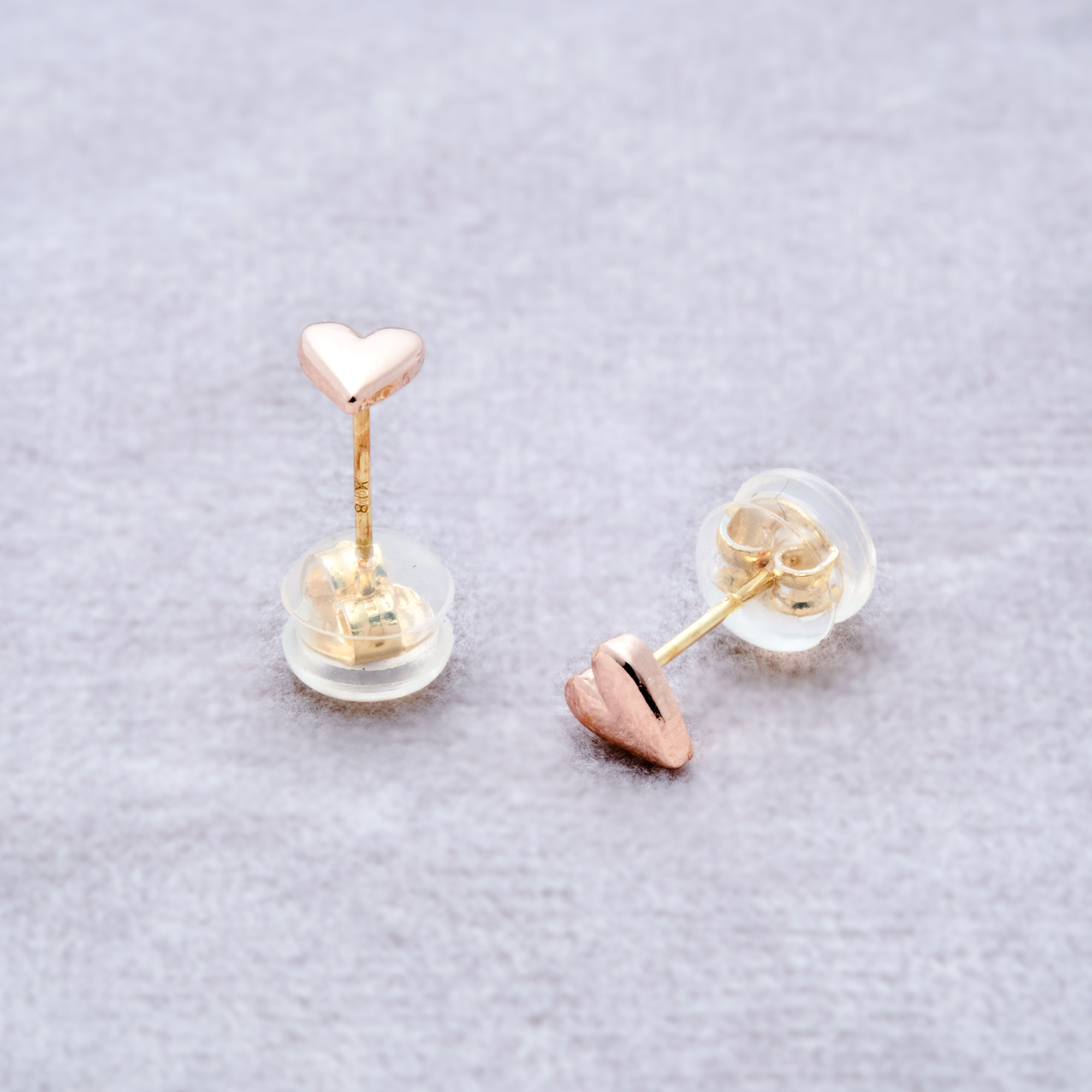 [toki.Tokyo] K18耳針 | 玫瑰金 | NO.224