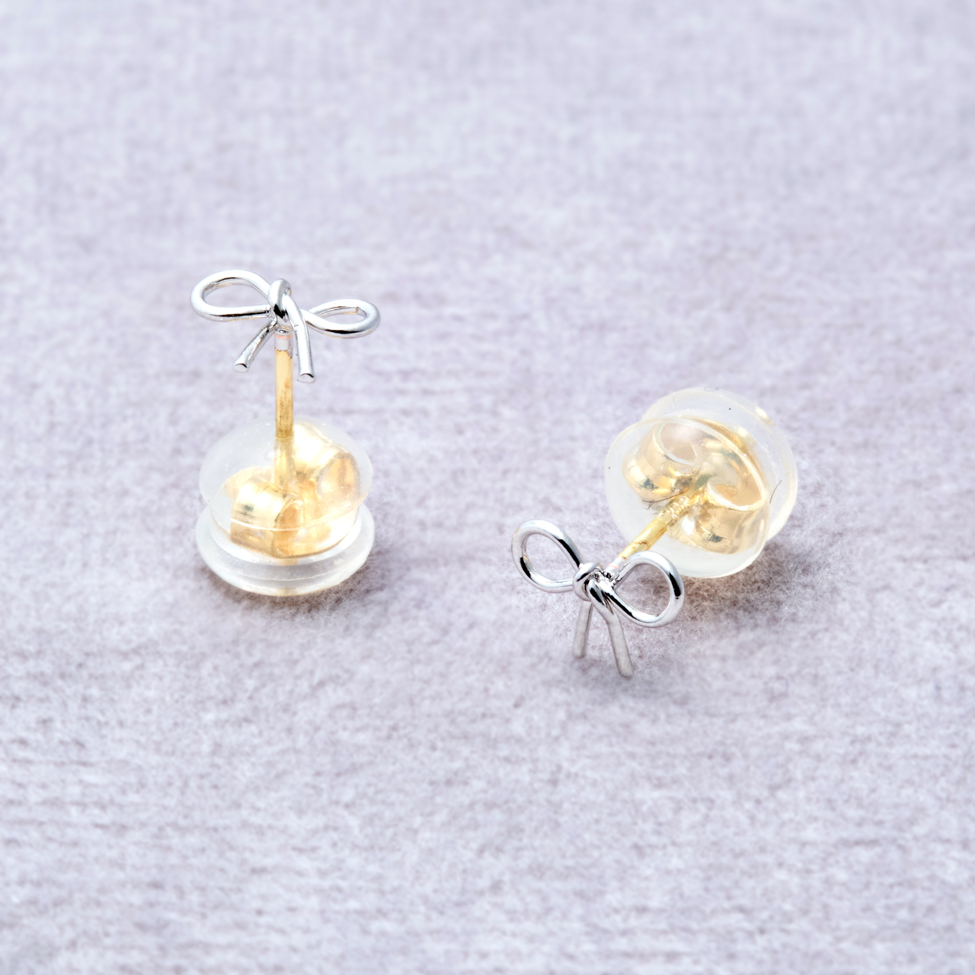 [toki.Tokyo] K18耳針 | 銀色 | NO.228