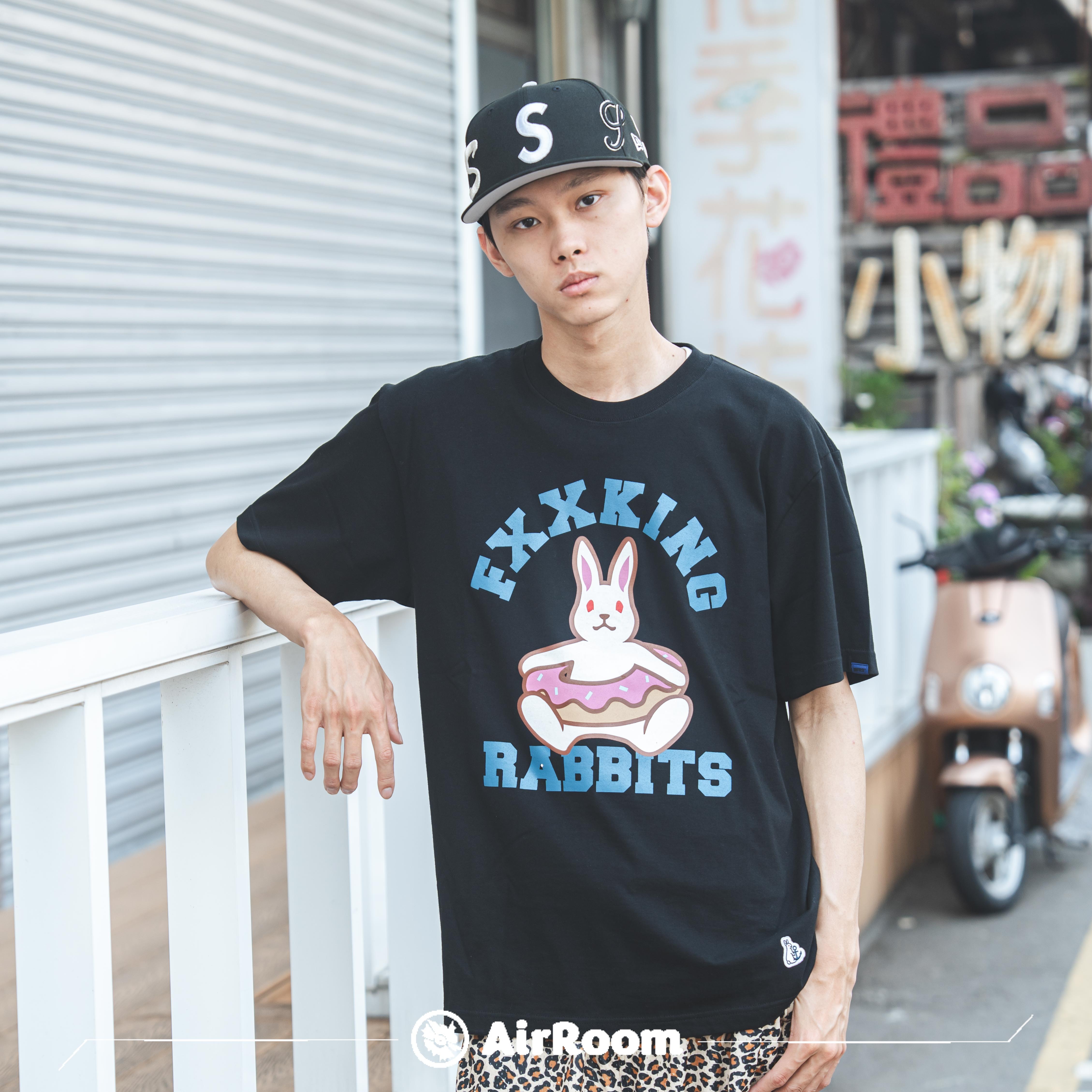 2025SS FR2 Rabbits Donuts T-shirt 游泳 甜甜圈 兔子 短T 現貨 FRC3267