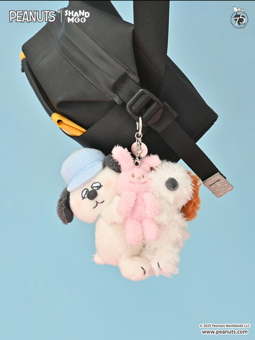 【 預購 】Shand Moo 歐拉夫 Olaf x 史努比 Snoopy x 兔兔 貼貼吊飾